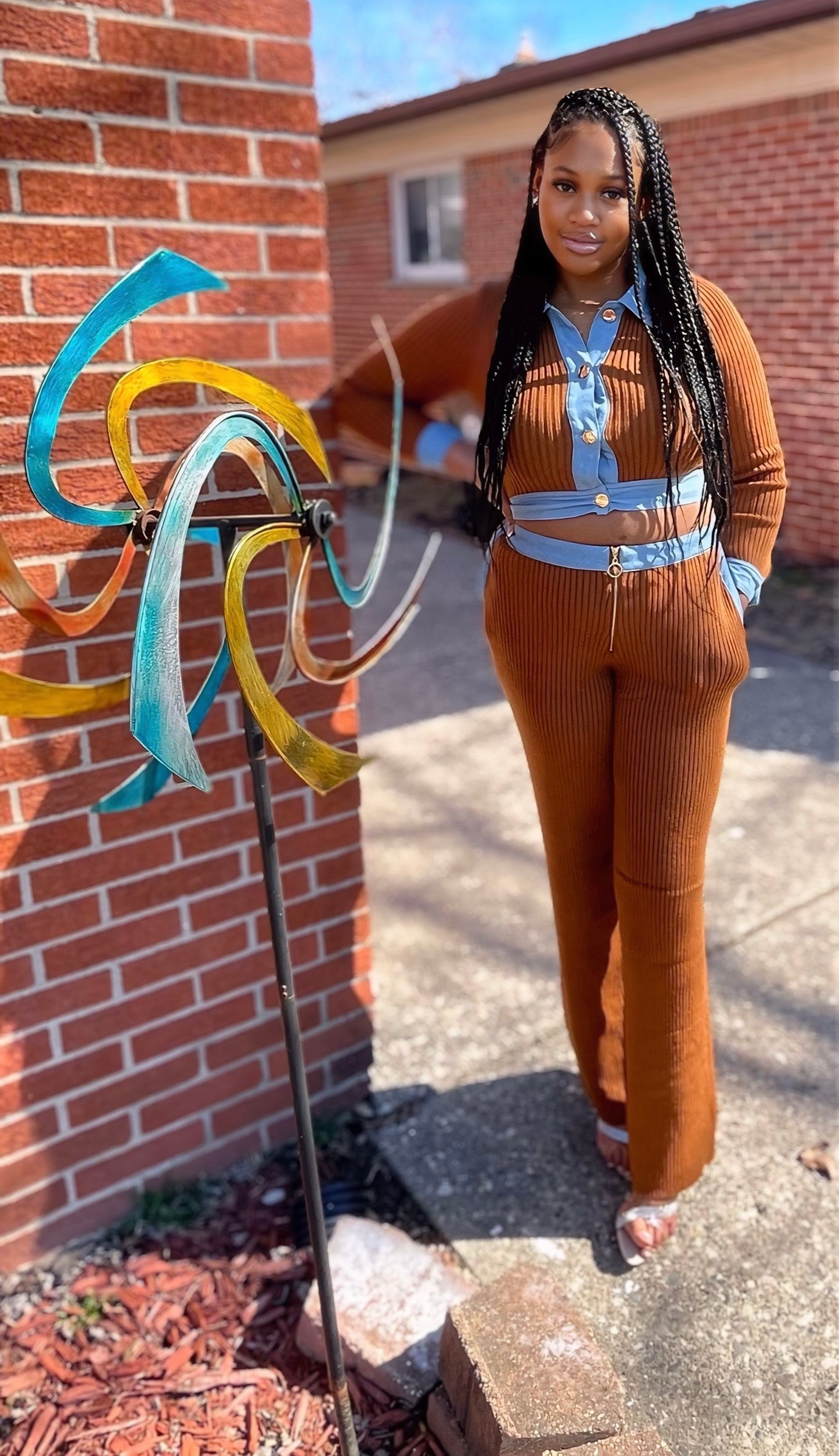 2-PIECE MOCHA SET